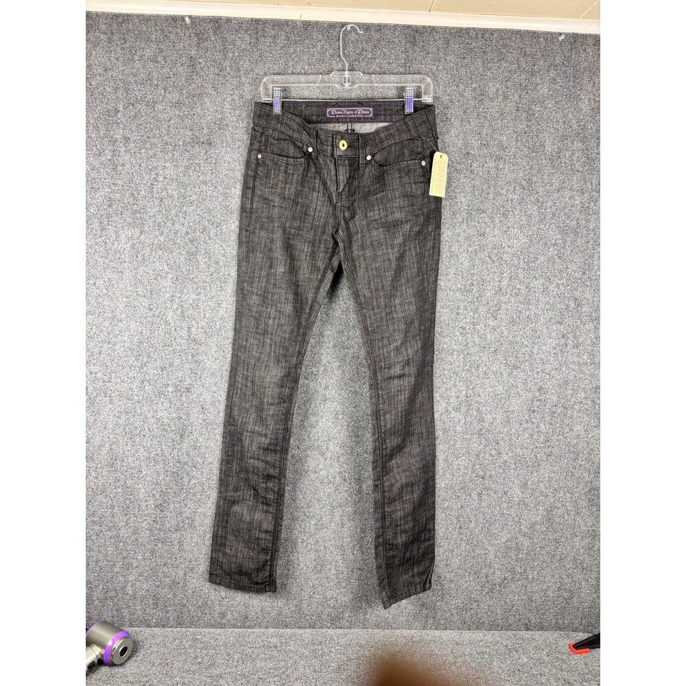 Divine Rights of Denim Jeans Womens 15 Skinny Charcoal Gray NWT Made in USA